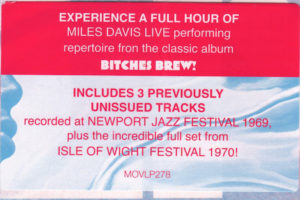 Miles Davis ‎– Bitches Brew Live