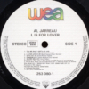 Al Jarreau ‎– L Is For Lover