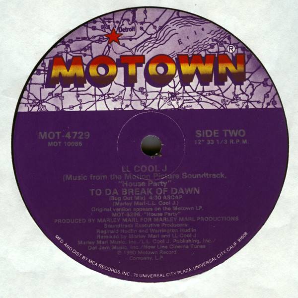 MOT-4729 – LL Cool J – To Da Break Of Dawn – (12″, Single) – Sam 