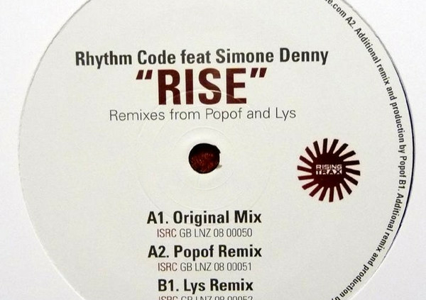Rhythm Code Feat Simone Denny-0