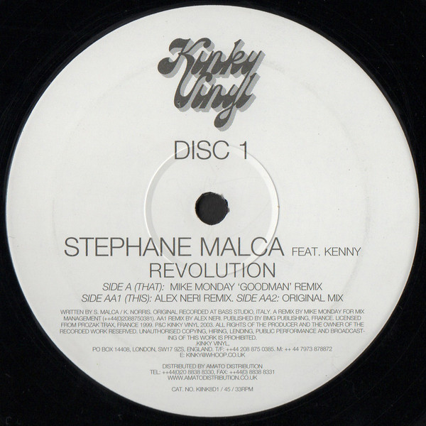 Stephane Malca Feat. Ken Norris-0
