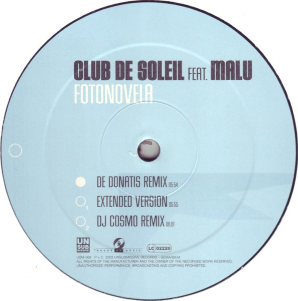Club De Soleil Feat. Malu (2)-0