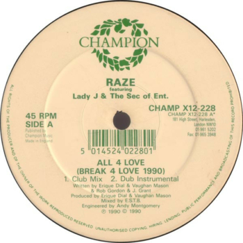 Raze Featuring Lady J & The Secretary Of Entertainment-0