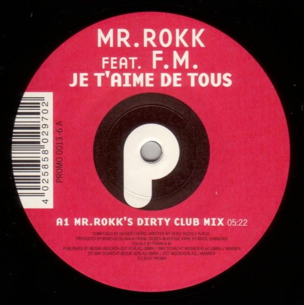 Mister Rokk Feat. Franca Morgano-0