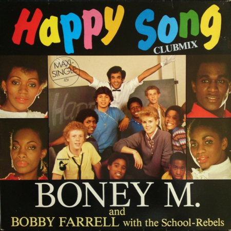 Boney M. And Bobby Farrell With The School Rebels-0