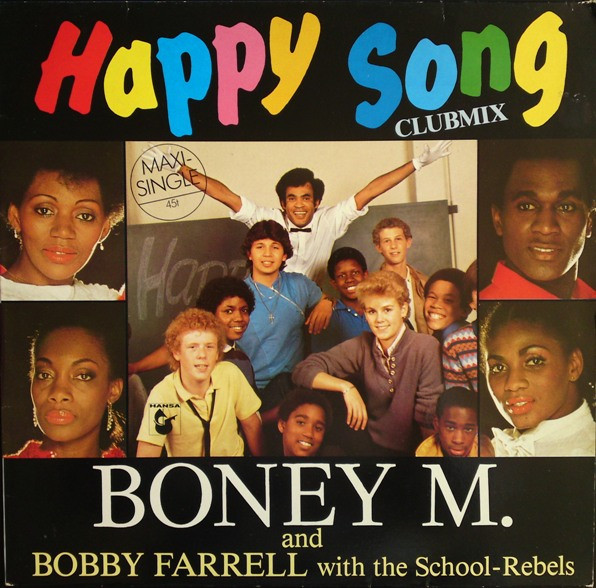 Boney M. And Bobby Farrell With The School Rebels-0