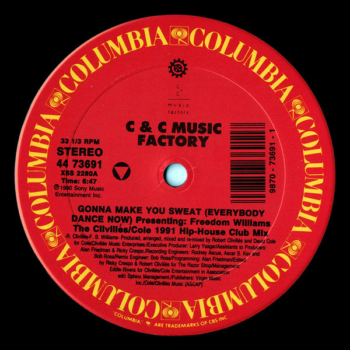 C & C Music Factory* Presenting Freedom Williams-0