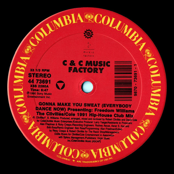 C & C Music Factory* Presenting Freedom Williams-0