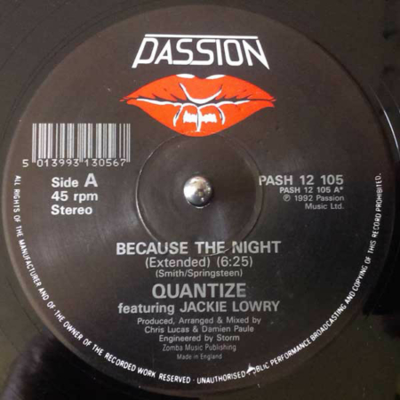 Quantize Featuring Jackie Lowry / Quantize Featuring Damien Paule-0